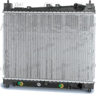 Frigair 0115.3043 - Radiator, engine cooling autospares.lv