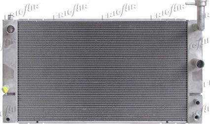 Frigair 0115.3177 - Radiator, engine cooling autospares.lv