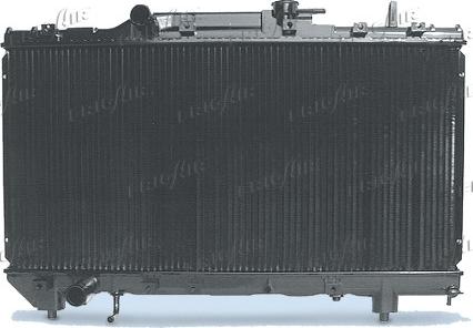 Frigair 0115.2080 - Radiator, engine cooling autospares.lv