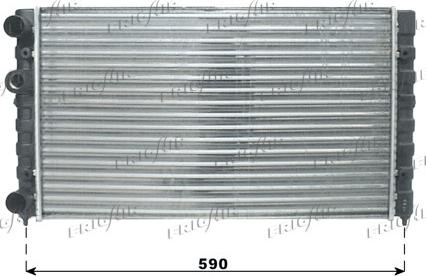 Frigair 0110.3014 - Radiator, engine cooling autospares.lv