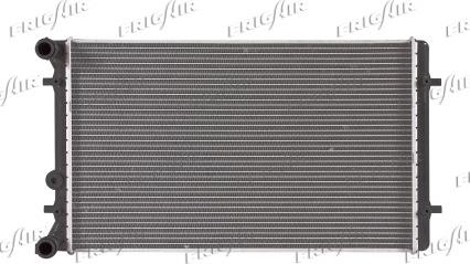 Frigair 0110.3029 - Radiator, engine cooling autospares.lv