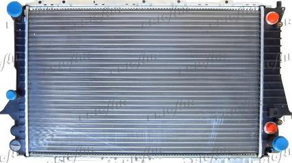 Frigair 0110.3115 - Radiator, engine cooling autospares.lv