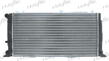 Frigair 0110.2044 - Radiator, engine cooling autospares.lv