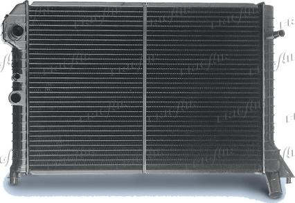 Frigair 0111.2081 - Radiator, engine cooling autospares.lv