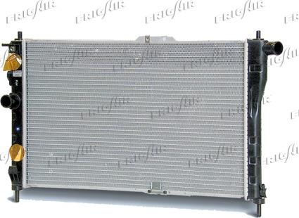 Frigair 0131.3006 - Radiator, engine cooling autospares.lv