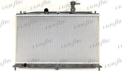 Frigair 0133.3054 - Radiator, engine cooling autospares.lv