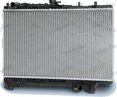 Frigair 0133.3004 - Radiator, engine cooling autospares.lv