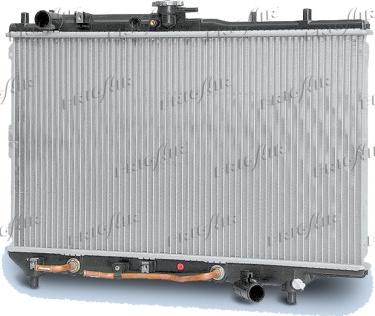 Frigair 0133.3005 - Radiator, engine cooling autospares.lv