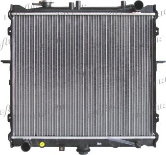 Frigair 0133.3006 - Radiator, engine cooling autospares.lv