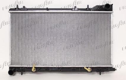 Frigair 0124.3004 - Radiator, engine cooling autospares.lv