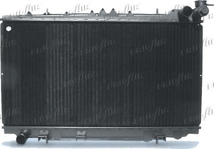 Frigair 0121.2008 - Radiator, engine cooling autospares.lv