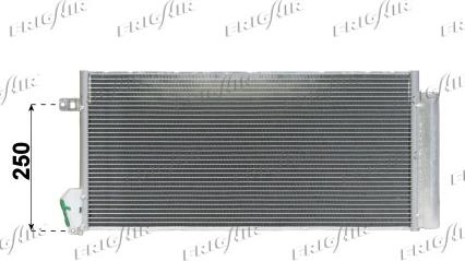 Frigair 0804.2080 - Condenser, air conditioning autospares.lv