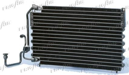 Frigair 0808.3001 - Condenser, air conditioning autospares.lv