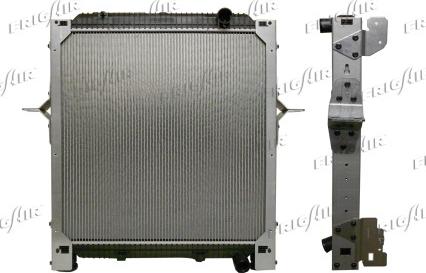 Frigair 0209.3029 - Radiator, engine cooling autospares.lv