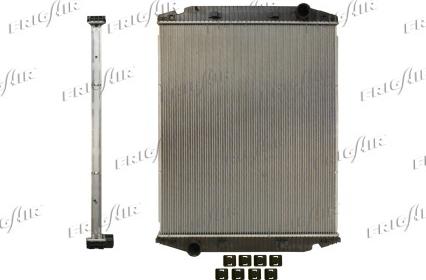 Frigair 0204.3093 - Radiator, engine cooling autospares.lv