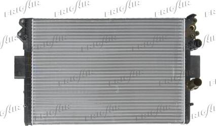 Frigair 0204.2019 - Radiator, engine cooling autospares.lv