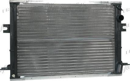 Frigair 0204.2015 - Radiator, engine cooling autospares.lv