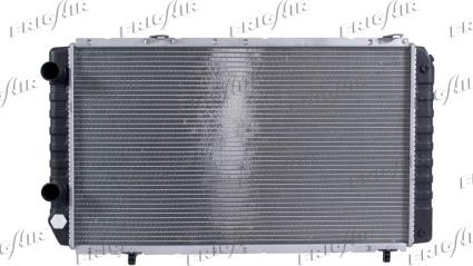 Frigair 0204.2031 - Radiator, engine cooling autospares.lv