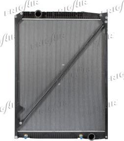 Frigair 0206.3004 - Radiator, engine cooling autospares.lv