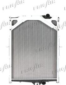 Frigair 0211.2001 - Radiator, engine cooling autospares.lv