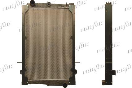 Frigair 0238.3011 - Radiator, engine cooling autospares.lv