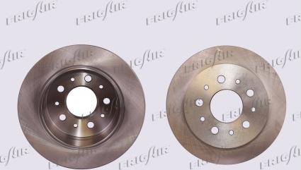 Frigair DC04.118 - Brake Disc autospares.lv