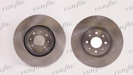 Frigair DC04.122 - Brake Disc autospares.lv