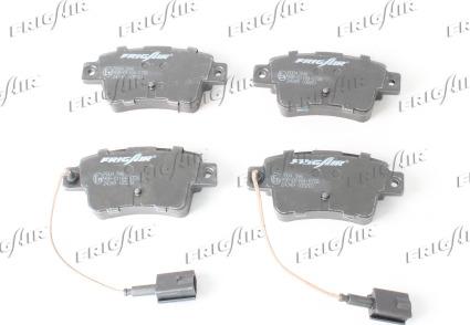 Frigair PD04.546 - Brake Pad Set, disc brake autospares.lv