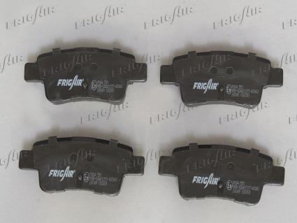 Frigair PD04.551 - Brake Pad Set, disc brake autospares.lv