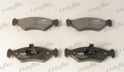 Frigair PD05.509 - Brake Pad Set, disc brake autospares.lv