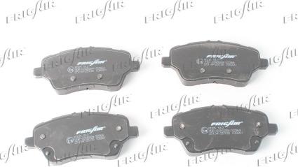 Frigair PD05.512 - Brake Pad Set, disc brake autospares.lv