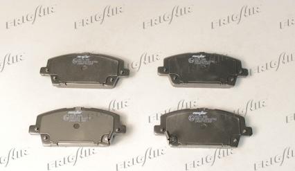 Frigair PD19.505 - Brake Pad Set, disc brake autospares.lv