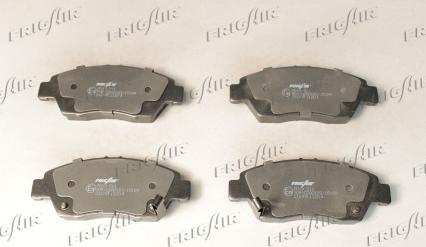 Frigair PD19.511 - Brake Pad Set, disc brake autospares.lv