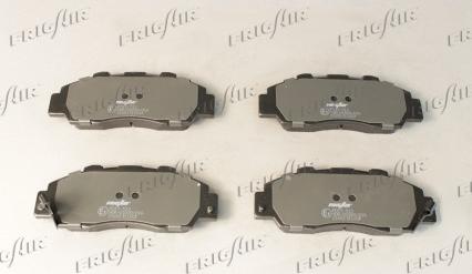 Frigair PD19.513 - Brake Pad Set, disc brake autospares.lv