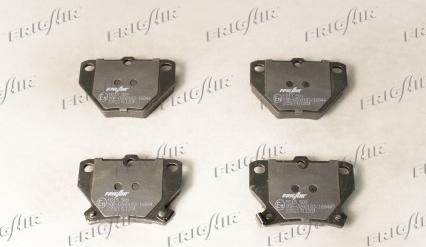 Frigair PD15.509 - Brake Pad Set, disc brake autospares.lv