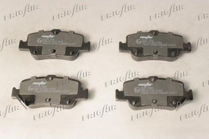 Frigair PD15.508 - Brake Pad Set, disc brake autospares.lv