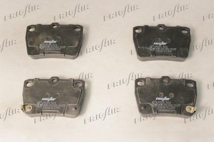 Frigair PD15.514 - Brake Pad Set, disc brake autospares.lv