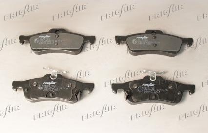 Frigair PD15.526 - Brake Pad Set, disc brake autospares.lv