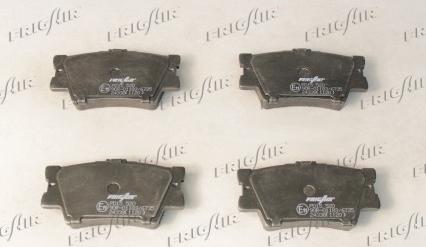 Frigair PD15.520 - Brake Pad Set, disc brake autospares.lv