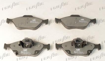 Frigair PD15.523 - Brake Pad Set, disc brake autospares.lv