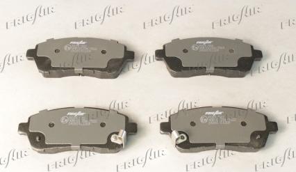 Frigair PD15.522 - Brake Pad Set, disc brake autospares.lv