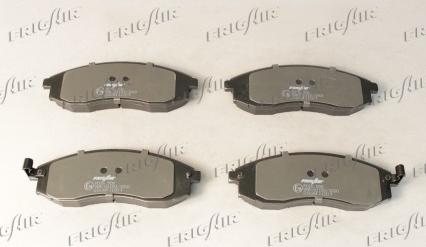 Frigair PD16.508 - Brake Pad Set, disc brake autospares.lv