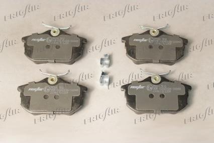 Frigair PD16.502 - Brake Pad Set, disc brake autospares.lv