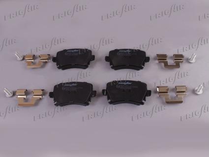 Frigair PD10.507 - Brake Pad Set, disc brake autospares.lv