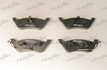 Frigair PD18.504 - Brake Pad Set, disc brake autospares.lv