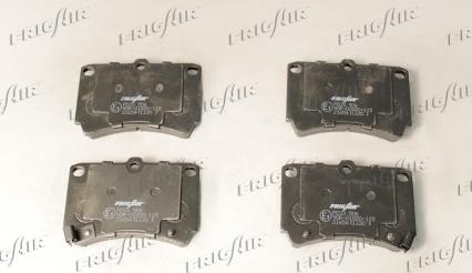 Frigair PD33.506 - Brake Pad Set, disc brake autospares.lv