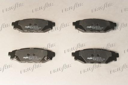 Frigair PD24.502 - Brake Pad Set, disc brake autospares.lv