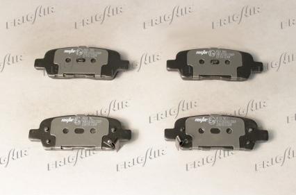 Frigair PD21.503 - Brake Pad Set, disc brake autospares.lv