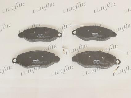 Frigair PD21.516 - Brake Pad Set, disc brake autospares.lv