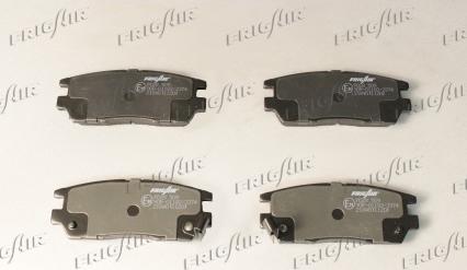 Frigair PD28.509 - Brake Pad Set, disc brake autospares.lv